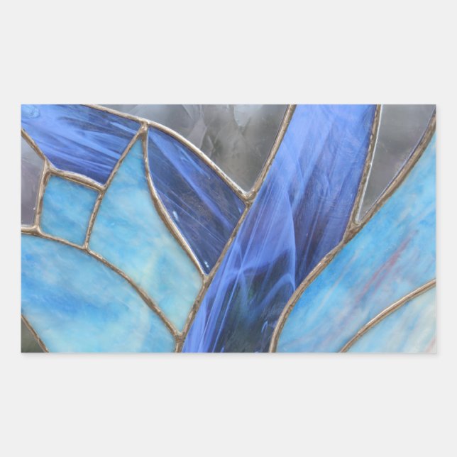 Hartglas Rechteckiger Aufkleber (Vorderseite)