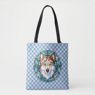 Hartglas Siberian Husky Dog