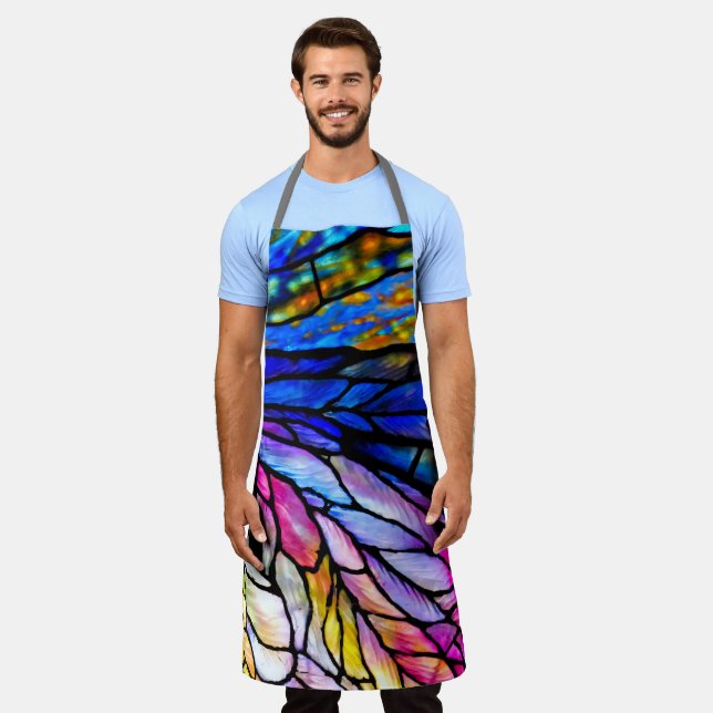 Hartglas, Tiffany - Stil, Schürze (Getragen)