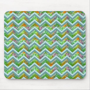 Hartglas ZigZag Mousepad