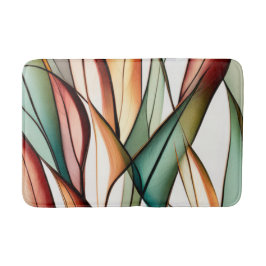 Hartglasgras Badematte