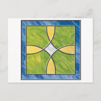 Hartglaskreuz Postkarte