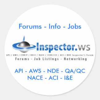 Harthut-Stickers Runder Aufkleber