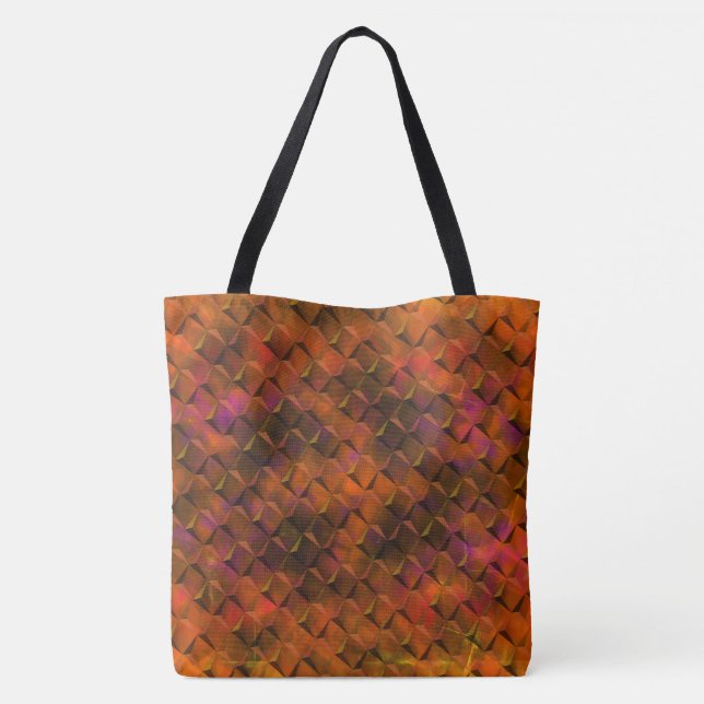 Hartkorallen oder Brauntöne, 3D- oder Dreiecke (Rückseite)