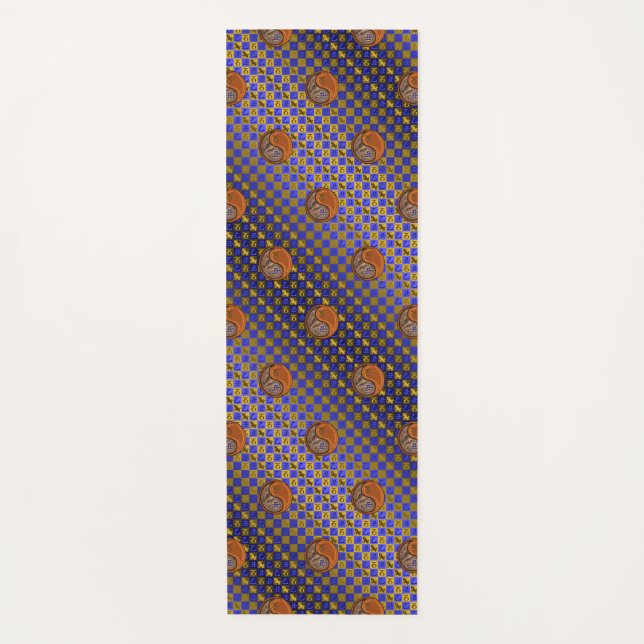 Hartkorn und Holzochse Yogamatte (Vorderseite)