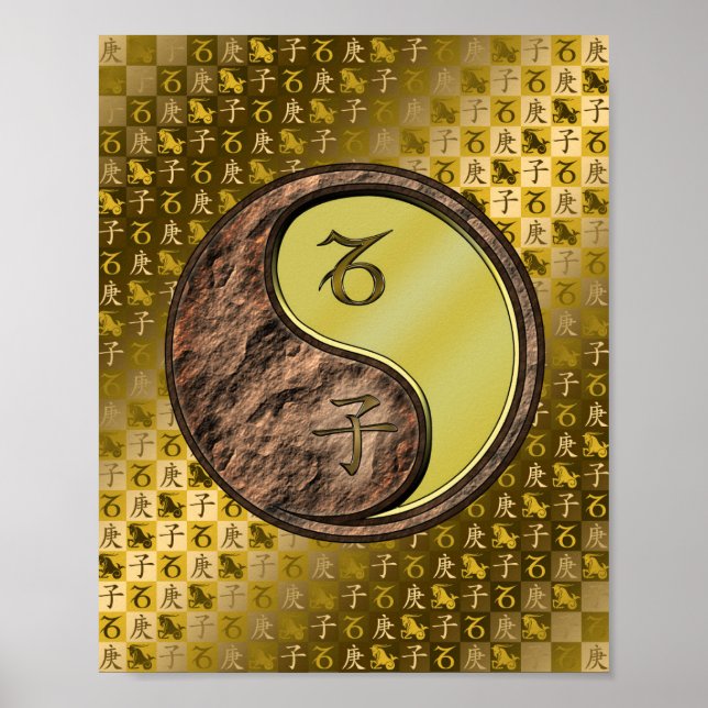 Hartkorn und Metallrat Poster (Vorne)