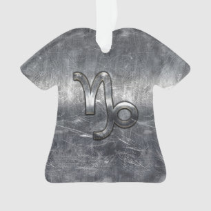 Hartkorn Zodiac Symbol Stresste Stahldekor Ornament