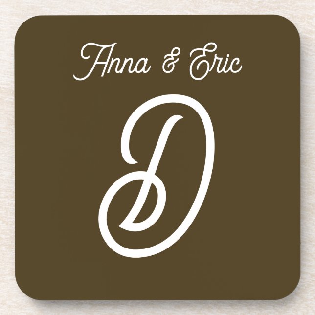 Hartkunststoff-Untersetzer Getränkeuntersetzer (Vorderseite)