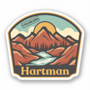 Hartman, Colorado Aufkleber