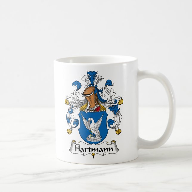 Hartmann Familienwappen Kaffeetasse (Rechts)