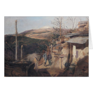 Hartmanswillerkopf, Ansicht von Roche-Sermet, 1915