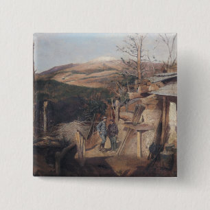 Hartmanswillerkopf, Ansicht von Roche-Sermet, 1915 Button