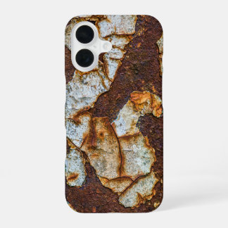 Hartmetalloberfläche mit Peeling iPhone 16 Hülle