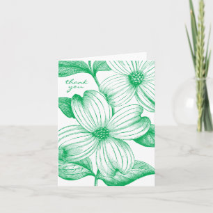 Hartriegel danken Ihnen zu kardieren Dankeskarte