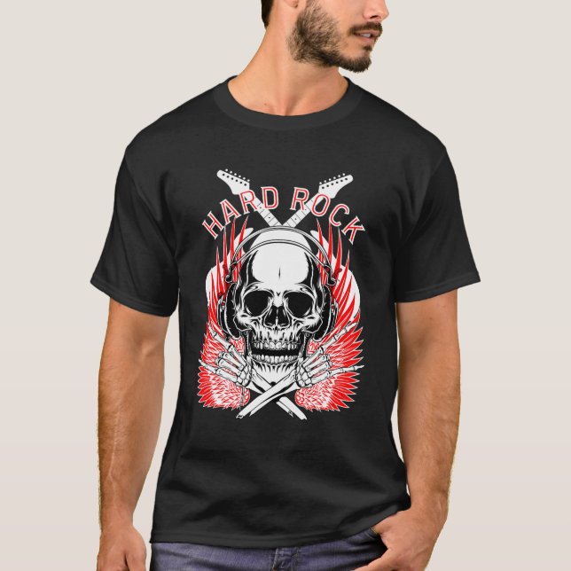 Hartrock-Musik T-Shirt (Vorderseite)