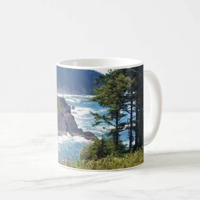 Hart's Cove, Oregon Coast Kaffeetasse (VorderseiteRechts)