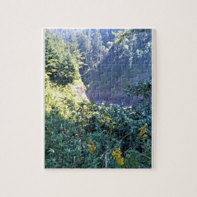 Hart's Cove, Oregon Coast Puzzle (Vertikal)