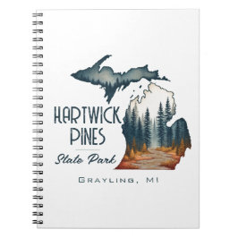 Hartwick Pines Staat Park Souvenir Geschenk Notizblock