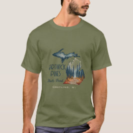 Hartwick Pines Staat Park Souvenir Geschenk T-Shirt