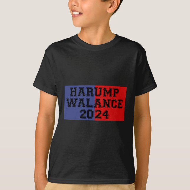 Harump Walance 2024 Shirt Harris Trump Wheimer Van (Vorderseite)