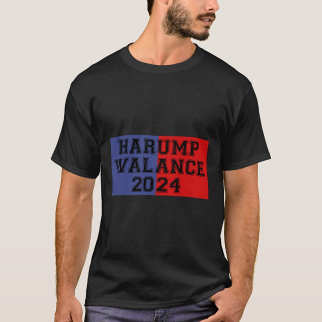 Harump Walance 2024 Shirt Harris Trump Wheimer Van (Vorderseite)