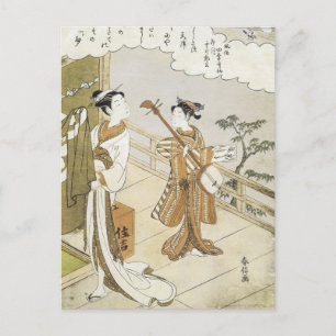 Harunobu Postkarte
