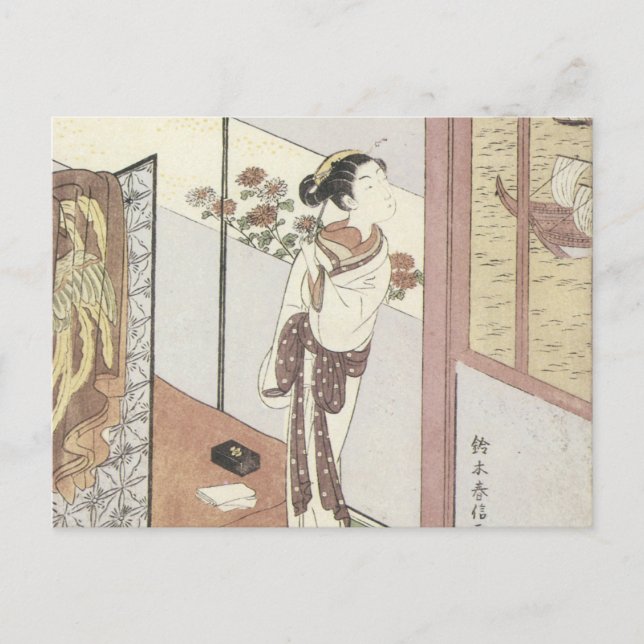 Harunobu Postkarte (Vorderseite)