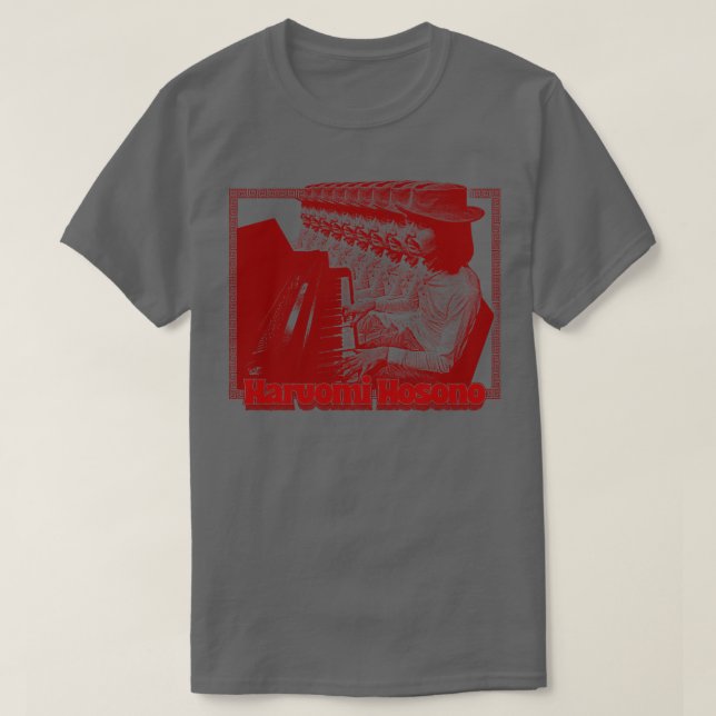 Haruomi Hosono Psychedelic Fan Design T-Shirt (Design vorne)