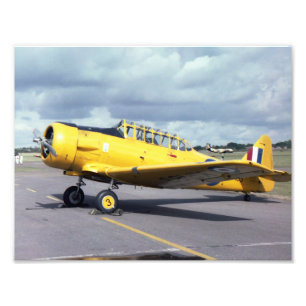 Harvard Aircraft Fotodruck
