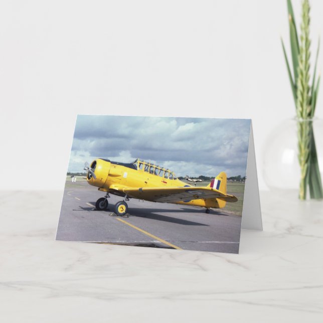 Harvard Aircraft Karte (Vorderseite)