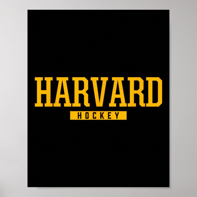 Harvard High School Eishockey  Poster (Vorne)