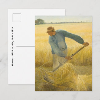Harvest  1885 L.A. Ring 1854 – 1933 Postkarte