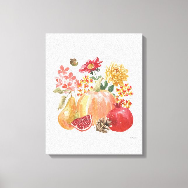 Harvest Bouquet Leinwanddruck (Vorderseite)