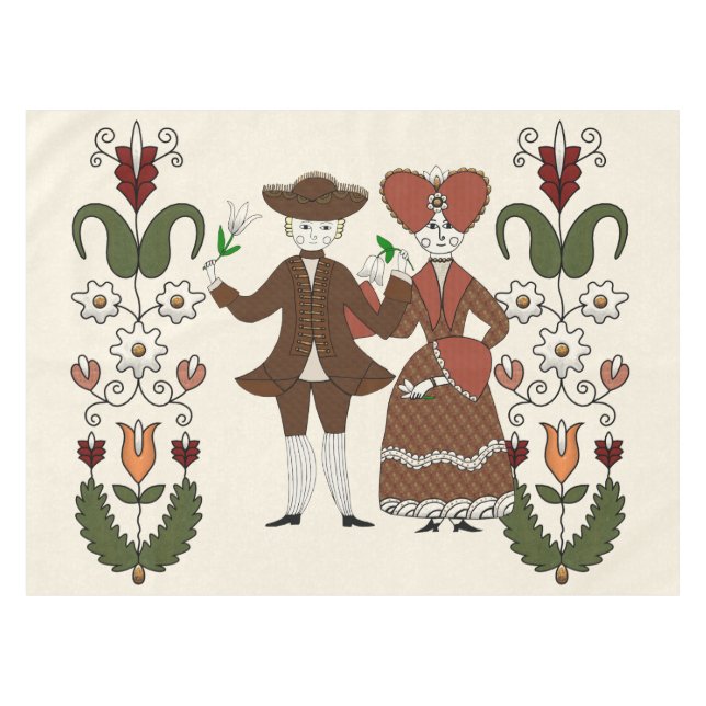 Harvest Dance Tischdecke (Vorderseite (Horizontal))