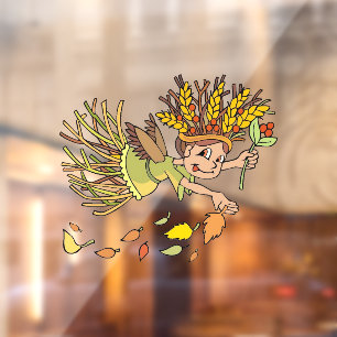 Harvest Fairy Fensteraufkleber