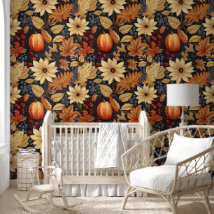 Harvest Floral Symphony Tapete