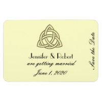 Harvest Gold Celtic Knot Save the Date