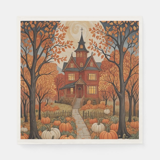 Harvest Haunt Serviette (Vorderseite)