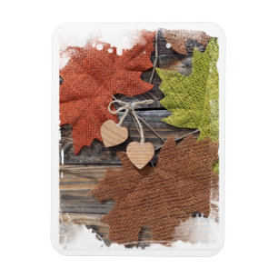 Harvest Hearts Magnet