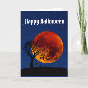 Harvest Moon Halloween Karte