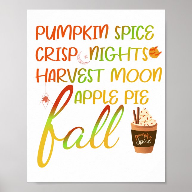 Harvest Moon Magic Fall T - Shirt Poster (Vorne)