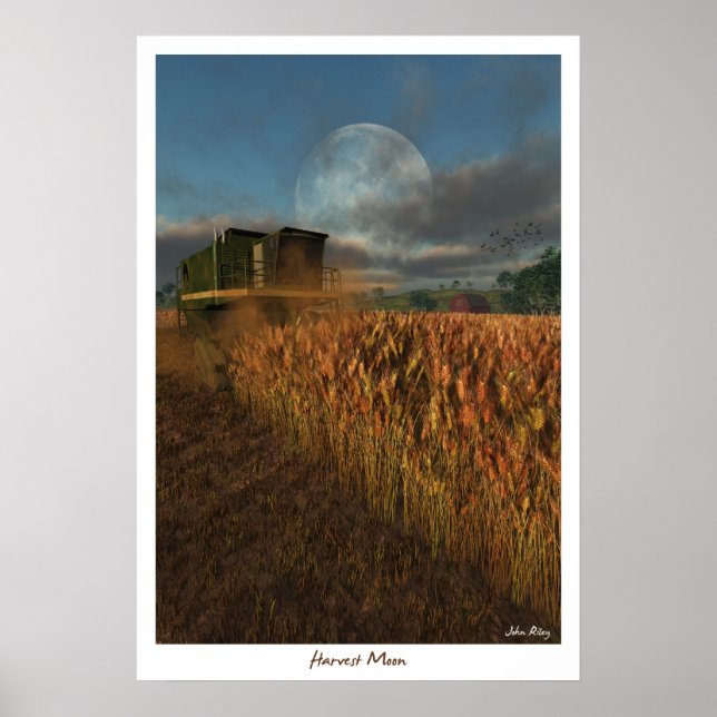 Harvest Moon Poster (Vorne)