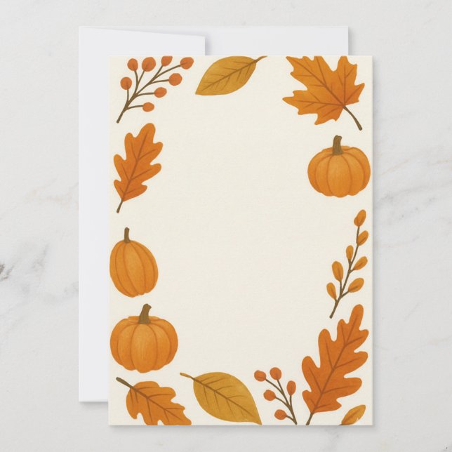 Harvest of Love Einladung (Vorderseite)