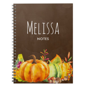 Harvest Pumpkins, Blätter und Folien Notizblock