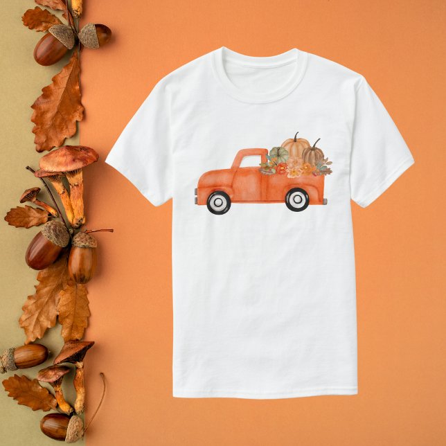 Harvest Truck Watercolor T-Shirt (Von Creator hochgeladen)