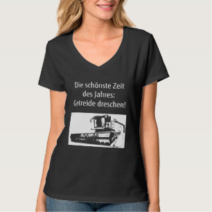 Harvester Bauer Bauer Agriculture Grain kombiniere T-Shirt
