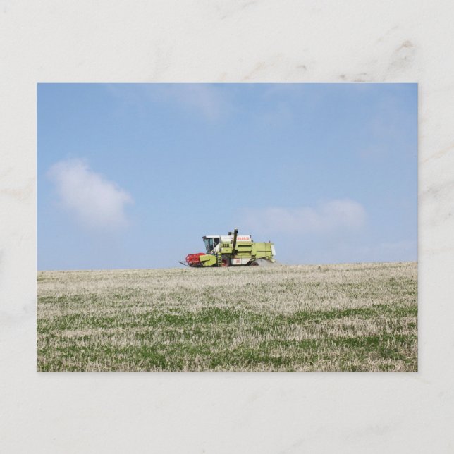 Harvester kombinieren postkarte (Vorderseite)