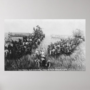 Harvester Scene kombinieren Poster