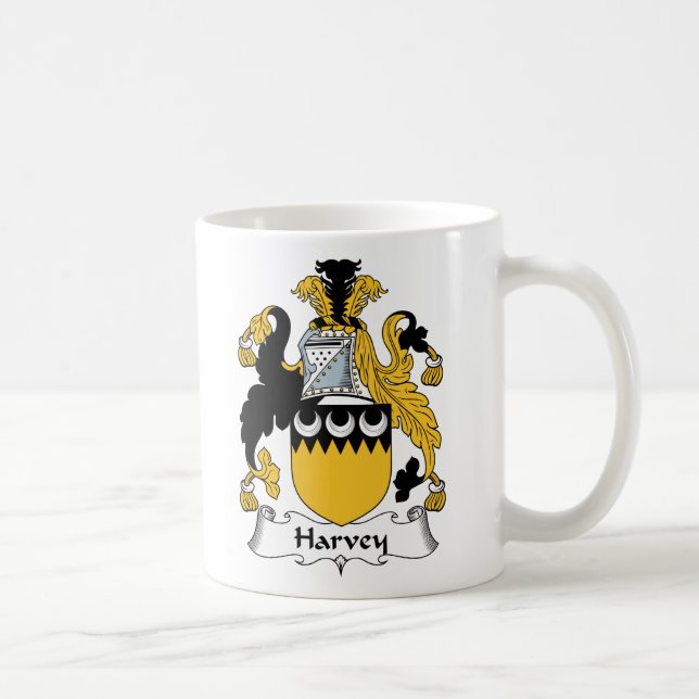 Harvey Familienwappen Tasse (Rechts)