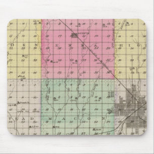 Harvey Landkreis, Kansas 2 Mousepad